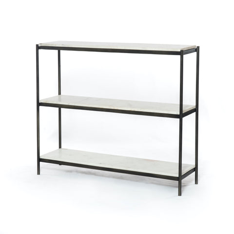 Felix Small Console Table - Hammered Grey