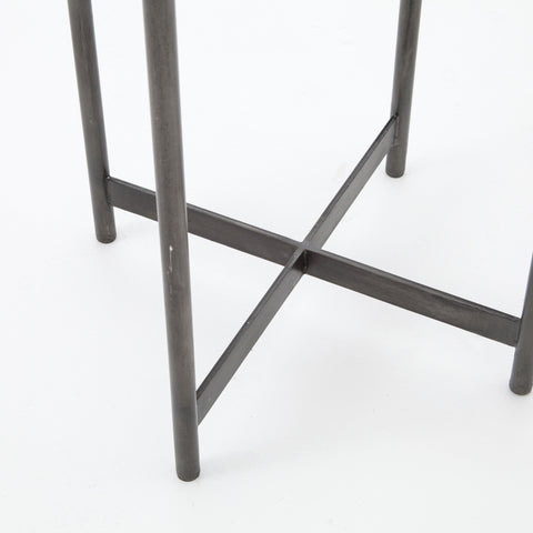 Adair Side Table -Hammered Grey