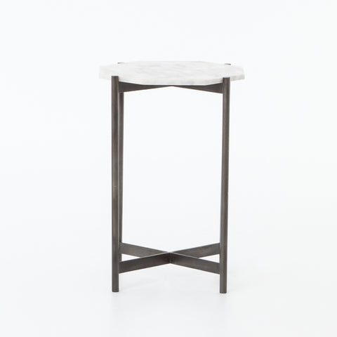 Adair Side Table -Hammered Grey