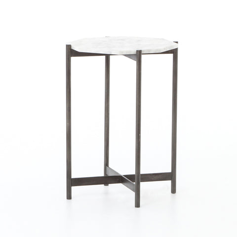 Adair Side Table -Hammered Grey