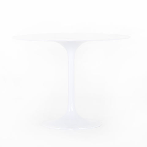 Simone Bistro Table- White Aluminum