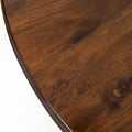 Magnolia Round Dining Table 60" Dark Oak