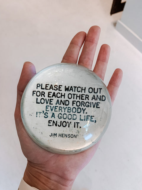 Jim Henson - Paperweight