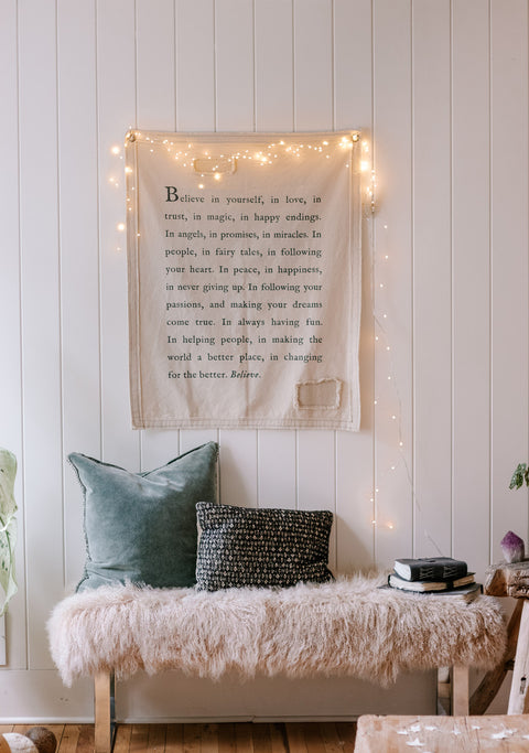 Believe in Yourself - Wall Tarp