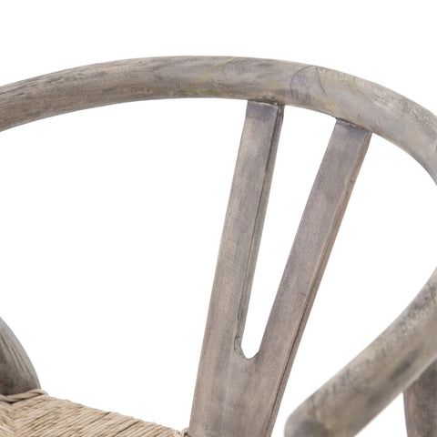 Muestra Dining Chair- Weathered Grey Teak