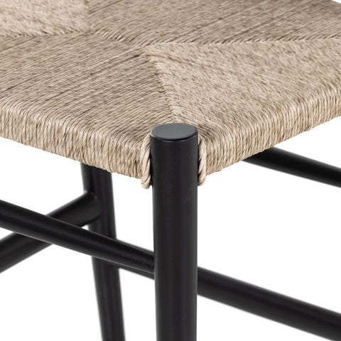 Muestra Counter Stool-Black Teak