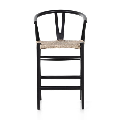 Muestra Counter Stool-Black Teak