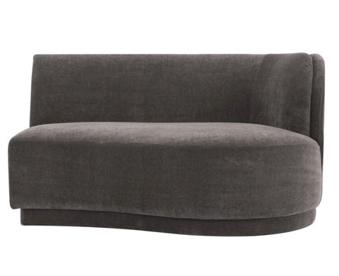 Yoon 2 Seat Chaise Right Anthracite
