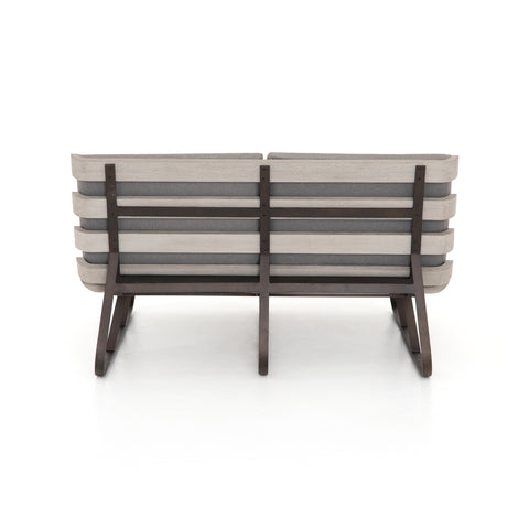 Dimitri Outdoor Double Daybed-Charcoal