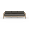 Monterey Outdoor Sofa-106"-Brown/Charcoal