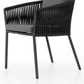 Porto Outdoor Dining Chair-Charcoal