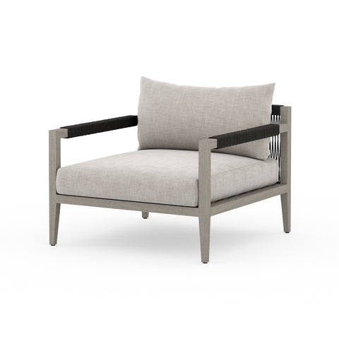 Sherwood Outdoor Chair-Grey/Stone Grey