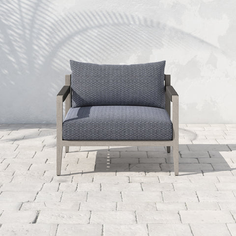 Sherwood Outdoor Chair-Grey/Charcoal