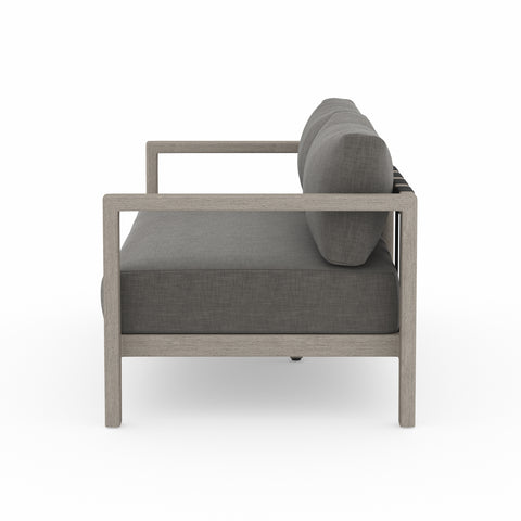 Sonoma Outdoor Sofa-60"-Grey/Charcoal