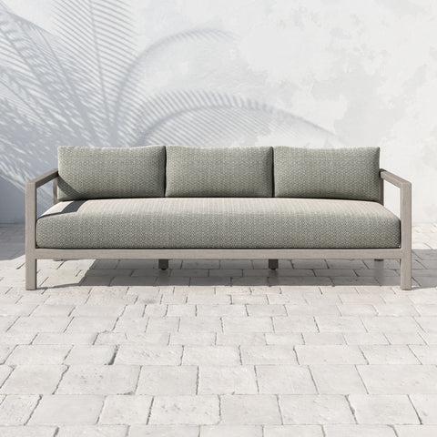 Sonoma Outdoor Sofa-88"-Grey/Faye Ash