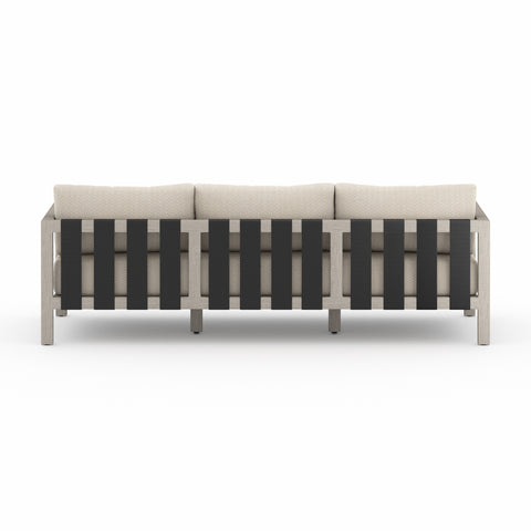 Sonoma Outdoor Sofa-88"-Grey/Faye Sand