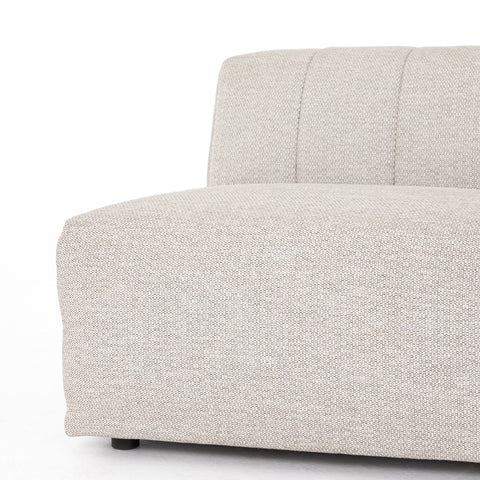 Gwen Outdoor Sectional Armless Piece - Faye ash