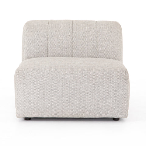 Gwen Outdoor Sectional Armless Piece - Faye ash