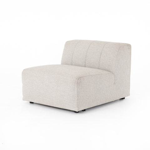 Gwen Outdoor Sectional Armless Piece - Faye ash