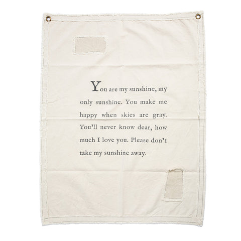 You Are My Sunshine - Wall Tarp