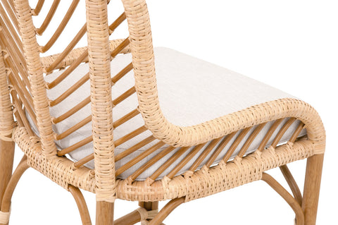 Laguna Counter Stool - Sanded Peel Rattan