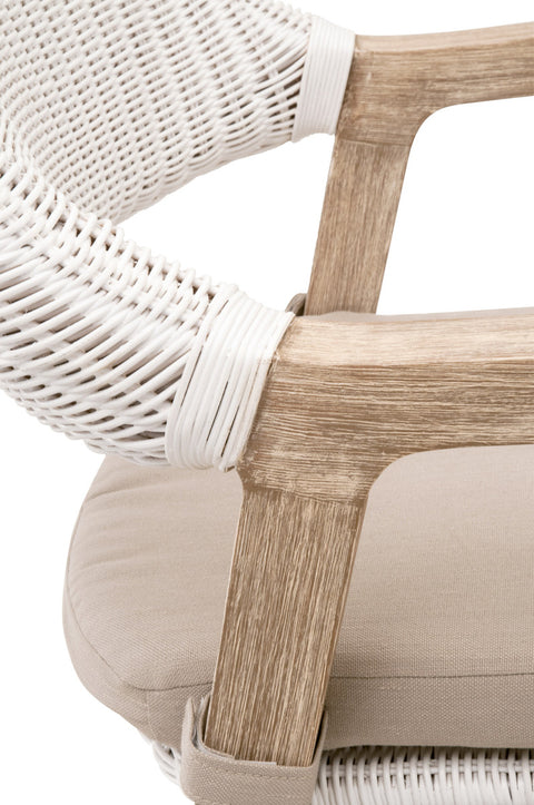 Lucia Counter Stool - White Rattan