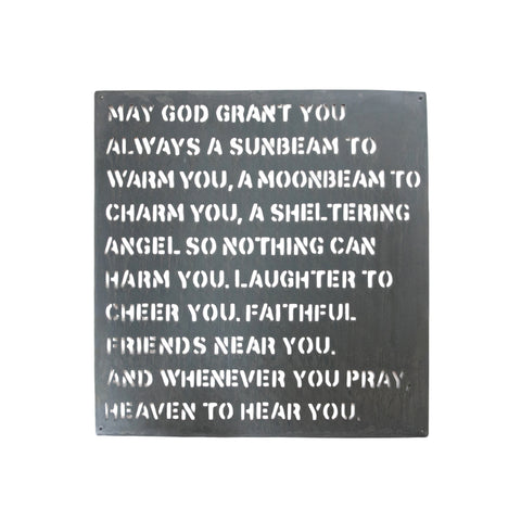 May God Grant You - Metal Sign