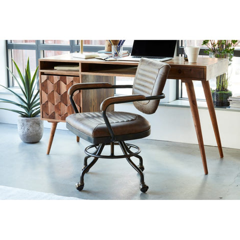 Foster Desk Chair - Soft Brown