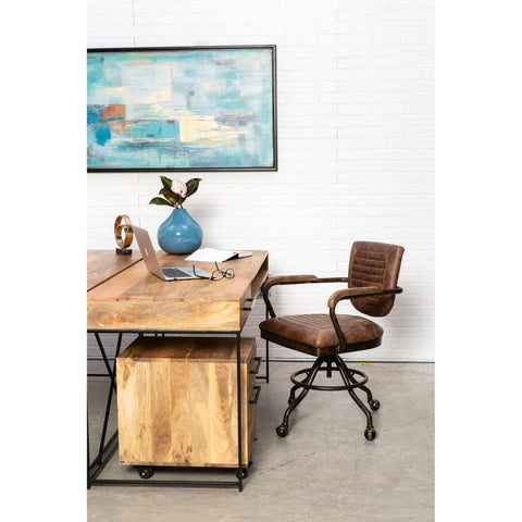 Foster Desk Chair - Soft Brown