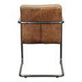 Ansel Arm Chair - Grazed Brown