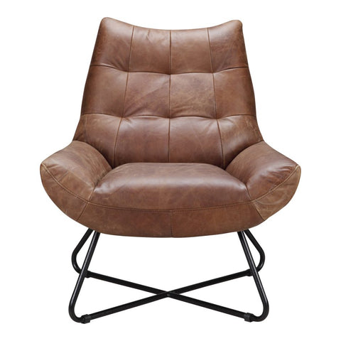 Graduate Lounge Chair Brown
