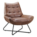 Graduate Lounge Chair Brown
