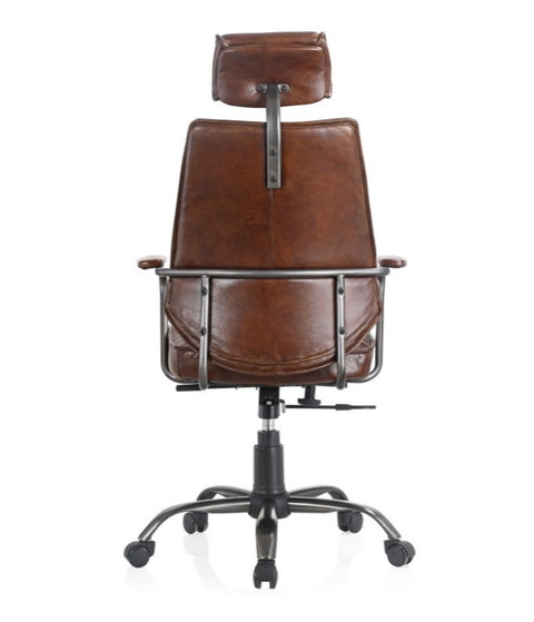 Executive Swivel Office Chair Brown