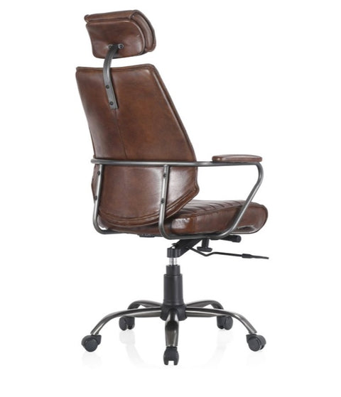 Executive Swivel Office Chair Brown