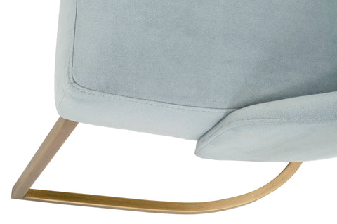 Parissa Dining Chair - Coastal Velvet