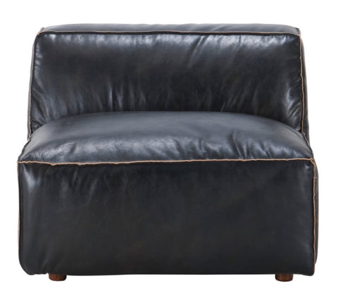 Luxe Slipper Chair Antique Black
