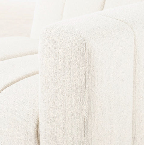 Langham Channeled RAF Sectional Piece-Fayette Cloud