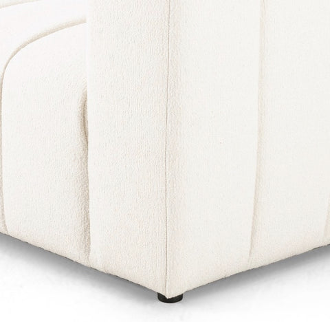 Langham Channeled RAF Sectional Piece-Fayette Cloud