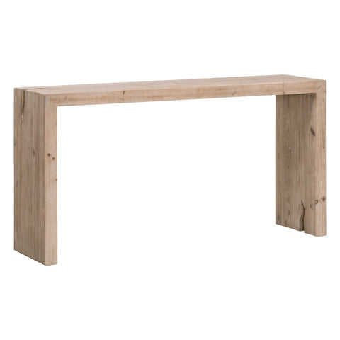 Reed Console Table - Smoke Gray Pine