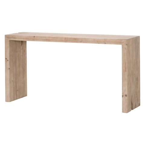 Reed Console Table - Smoke Gray Pine