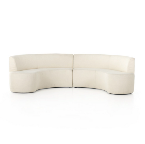 Sanda Dining Banquette -Kerbey Ivory