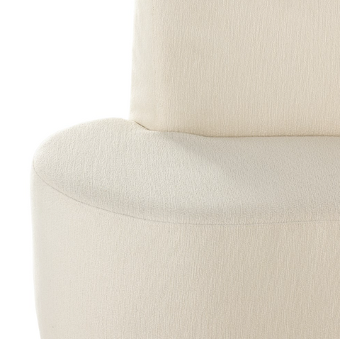 Sanda Dining Banquette -Kerbey Ivory