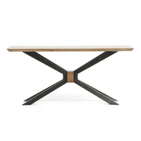 Spider Console Table - Brass Clad