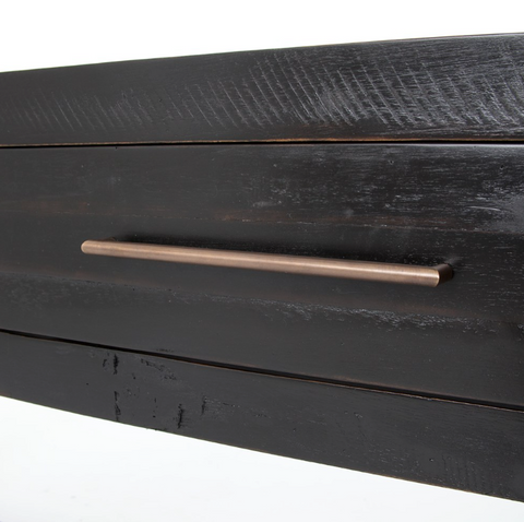 Suki Console Table - Burnished Black