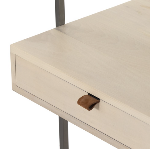 Trey Modular Wall Desk-Dove Poplar