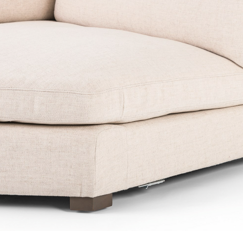 Boone 3Pc Large Sectional-Thames Cream