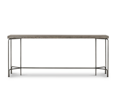 Marion Console Table - Washed Natural Veneer