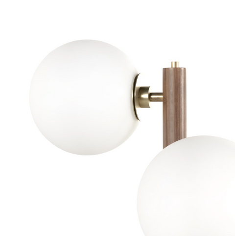 Colome Floor Lamp - Natural Walnut