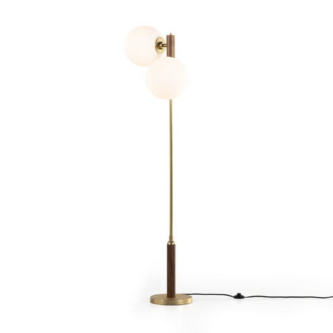 Colome Floor Lamp - Natural Walnut