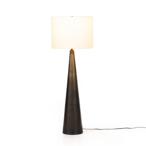 Nour Floor Lamp - Ombre Stainless Steel